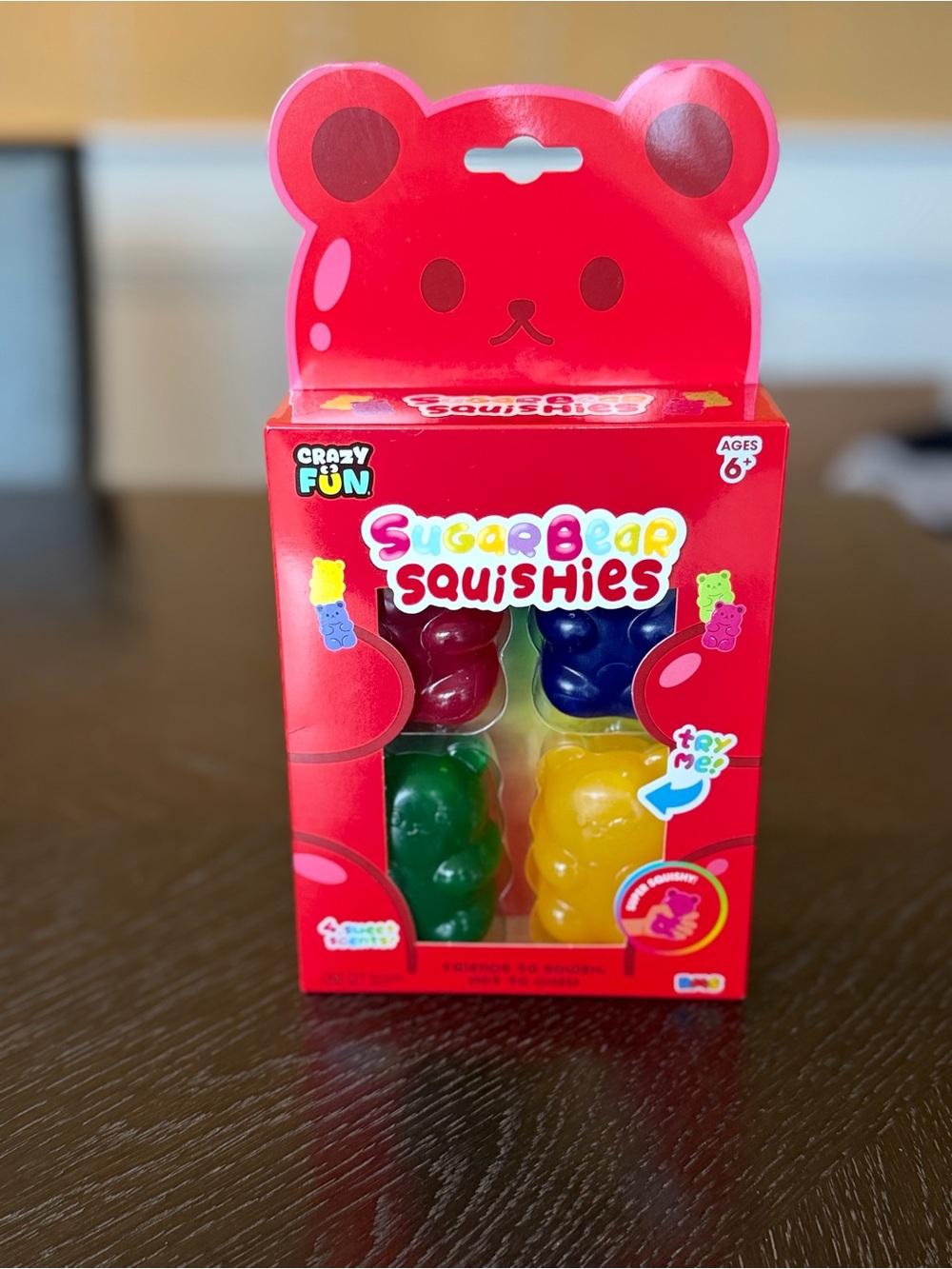 RMS Crazy Fun SugarBear Squishies - 4 Bears